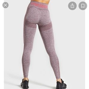 Gymshark Flex High Waisted Leggings - Berry/Rose